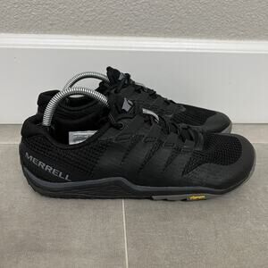 Merrell Glove 5 Womens 8 Black Mesh Minimalist Outdoor Shoes Barefoot 2